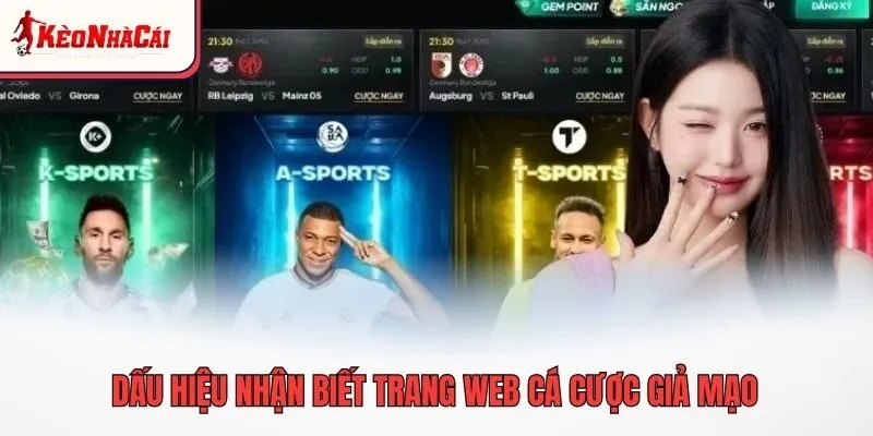 Dấu hiệu nhận biết trang web cá cược giả mạo