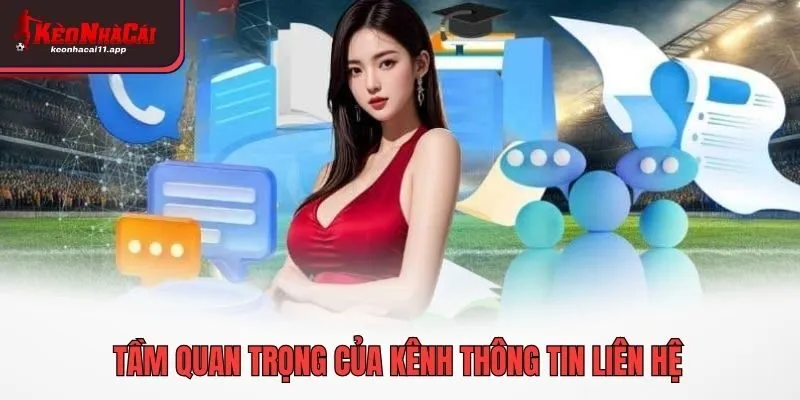 Tầm quan trọng của kênh thông tin liên hệ 
